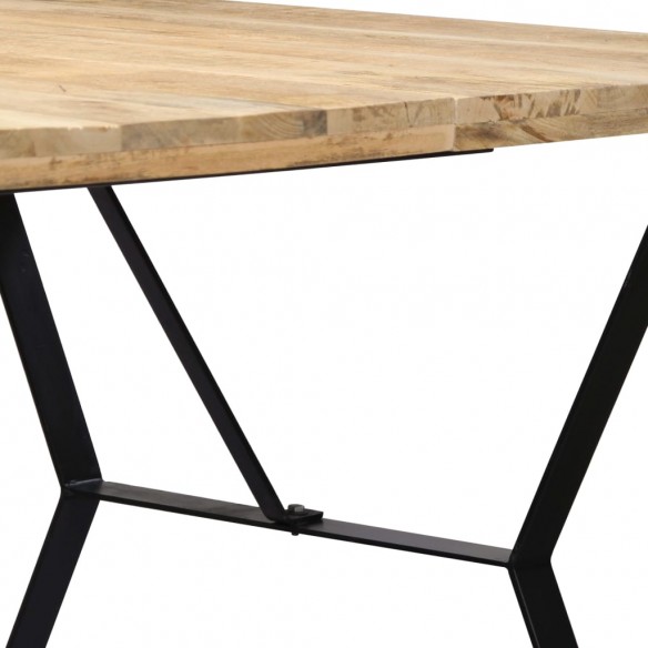 Table de salle à manger 180x90x76 cm Bois de manguier massif