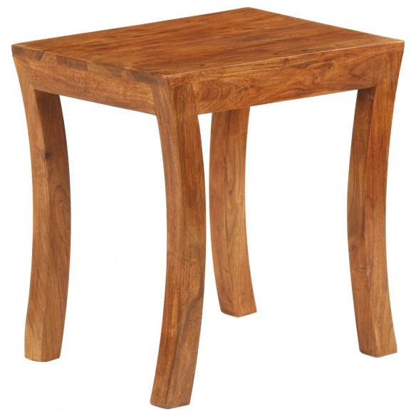 Table gigogne 3 pcs Bois massif d'acacia 50x35x50 cm Marron