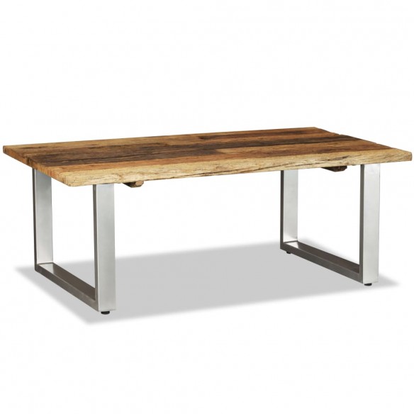 Table basse Bois de récupération massif 100 x 60 x 38 cm