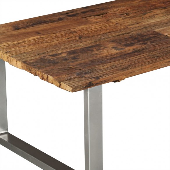 Table basse Bois de récupération massif 100 x 60 x 38 cm