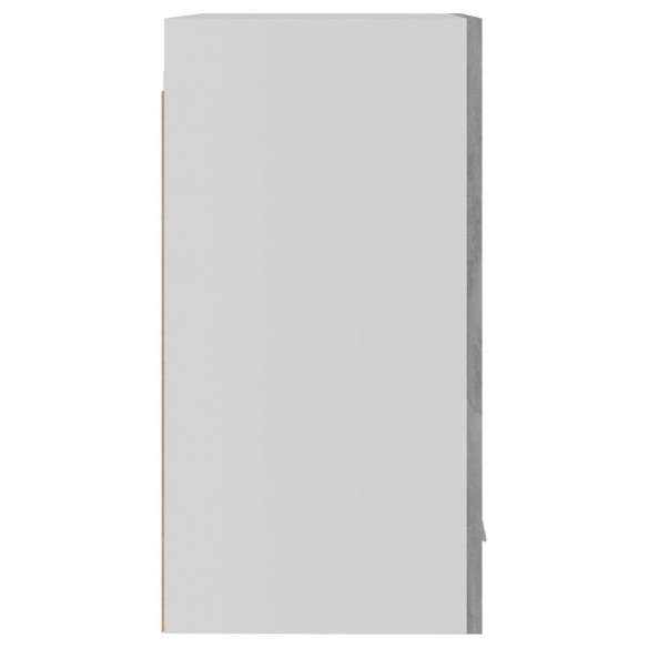 Armoire suspendue Gris béton 39,5x31x60 cm Aggloméré