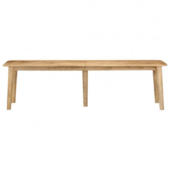 Banc 160x40x45 cm bois massif de manguier