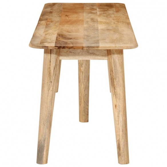 Banc 160x40x45 cm bois massif de manguier