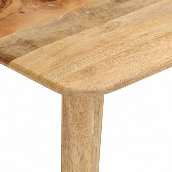 Banc 160x40x45 cm bois massif de manguier