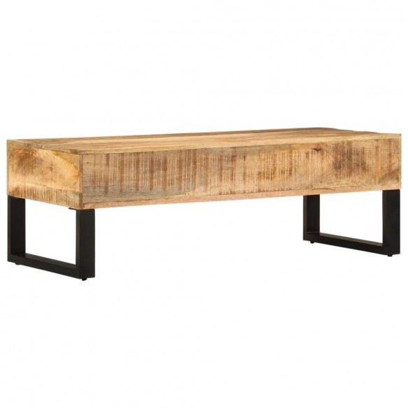 Table basse 110 x 50 x 38 cm Bois de manguier massif