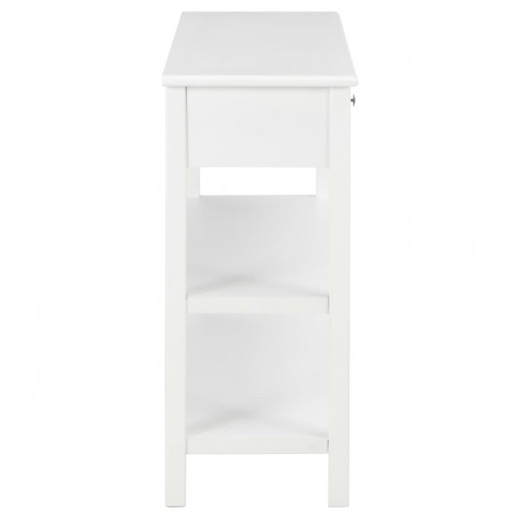 Buffet Blanc 110x35x80 cm MDF