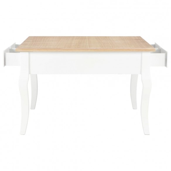 Table basse Blanc 80 x 80 x 50 cm Bois