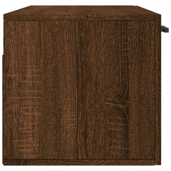 Armoire murale chêne marron 100x36,5x35 cm bois d'ingénierie