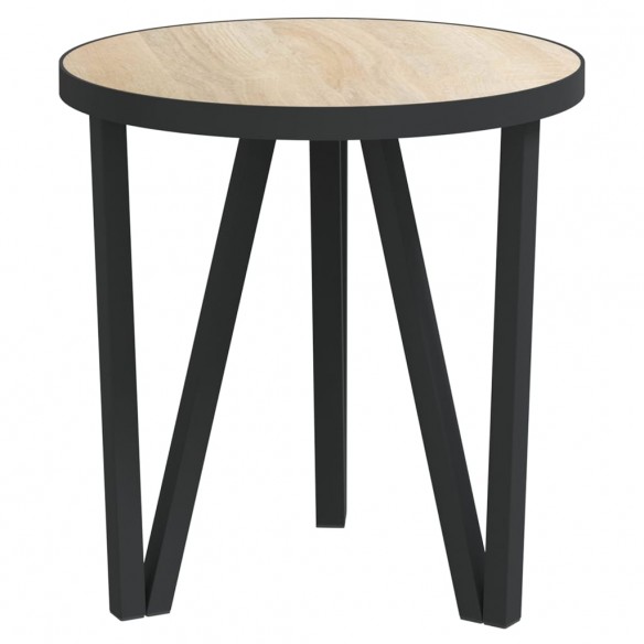 Table à thé Chêne Sonoma Ø35 cm MDF