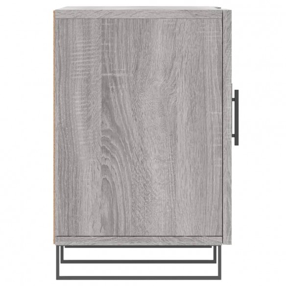 Meuble TV sonoma gris 150x30x50 cm bois d'ingénierie