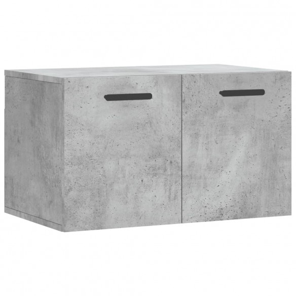 Armoire murale Gris béton 60x36,5x35 cm Bois d'ingénierie