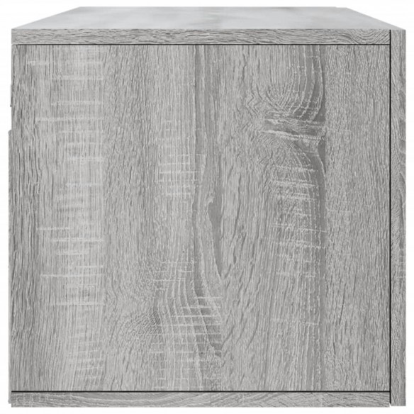 Armoire murale sonoma gris 100x36,5x35 cm bois d'ingénierie