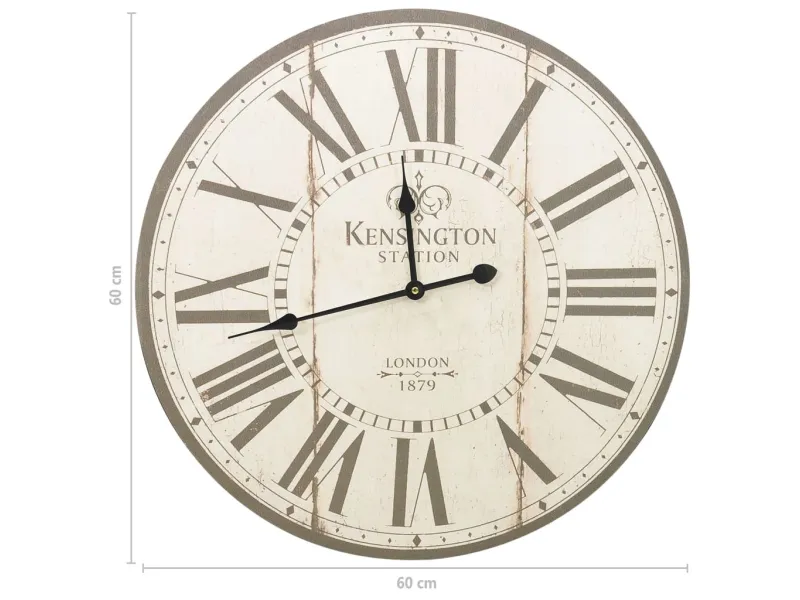 Horloge murale vintage Londres 60 cm