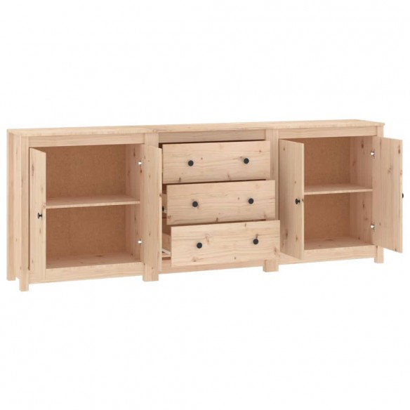 Buffet 210x35x80 cm Bois massif de pin