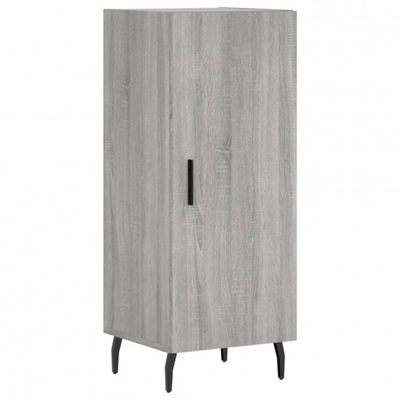 Buffet haut Sonoma gris 34,5x34x180 cm Bois d'ingénierie