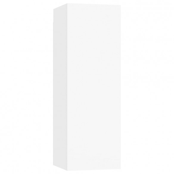 Ensemble de meubles TV 10 pcs Blanc Aggloméré