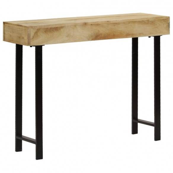 Table console Bois de manguier massif 102 x 30 x 79 cm