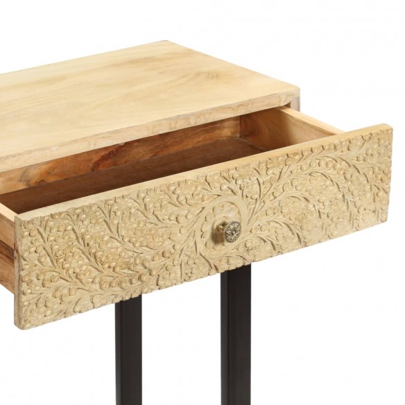 Table console Bois de manguier massif 102 x 30 x 79 cm