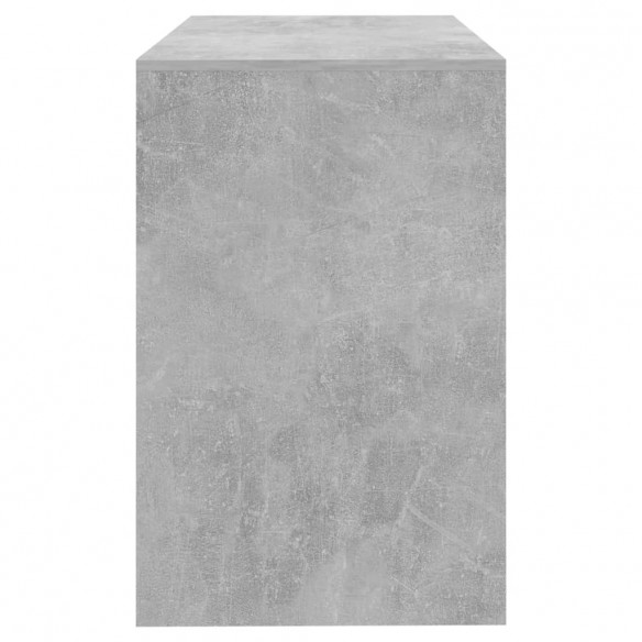 Bureau Gris béton 101x50x76,5 cm Aggloméré