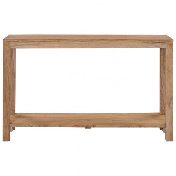 Table console 120 x 35 x 75 cm Bois de teck massif