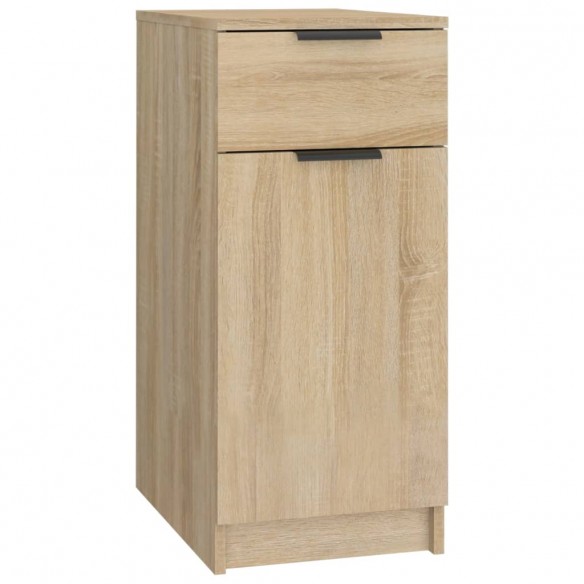 Armoire de bureau Chêne sonoma 33,5x50x75 cm Bois d'ingénierie