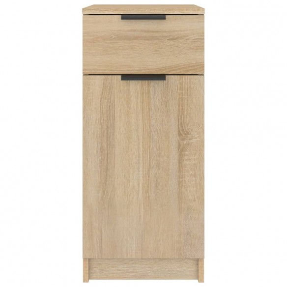 Armoire de bureau Chêne sonoma 33,5x50x75 cm Bois d'ingénierie