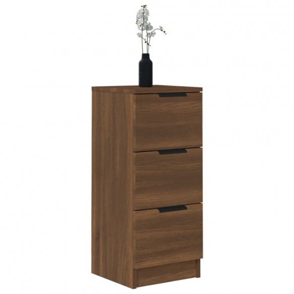 Buffet Chêne marron 30x30x70 cm Bois d'ingénierie