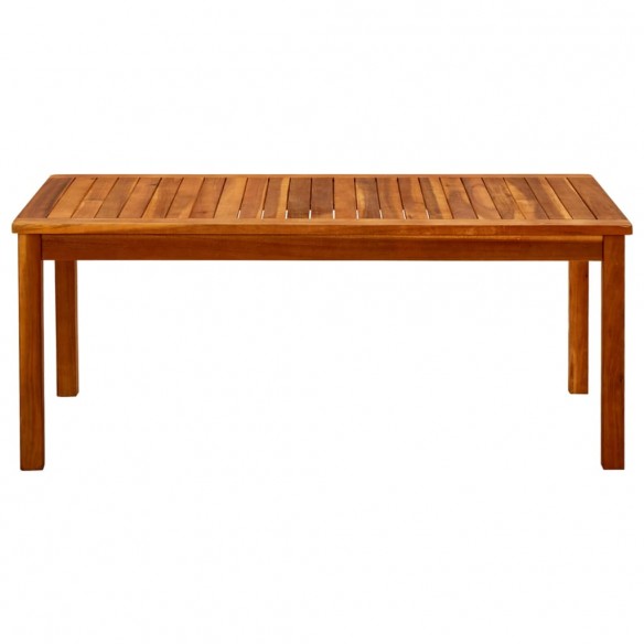 Table basse de jardin 110x60x45 cm Bois solide d'acacia