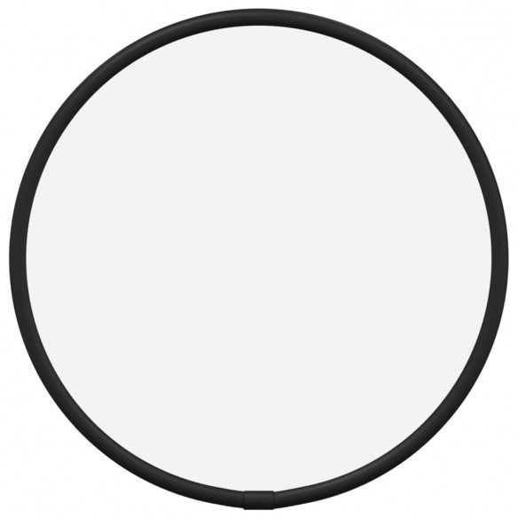 Miroir mural Noir Ø 20 cm Rond