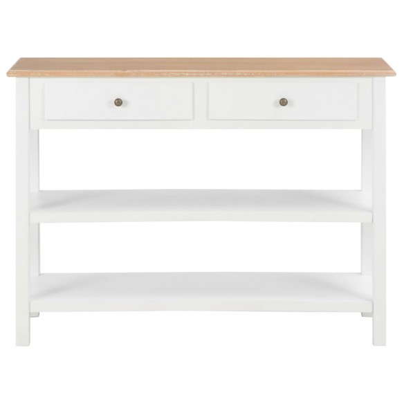 Buffet Blanc 110x35x80 cm MDF