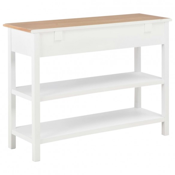 Buffet Blanc 110x35x80 cm MDF