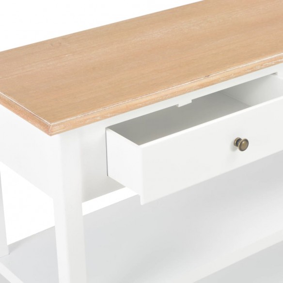 Buffet Blanc 110x35x80 cm MDF