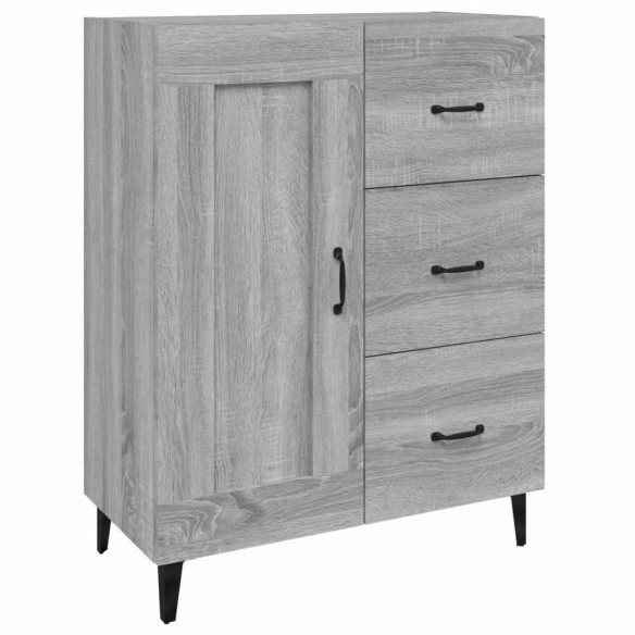 Buffet Sonoma gris 69,5x34x90 cm Bois d'ingénierie