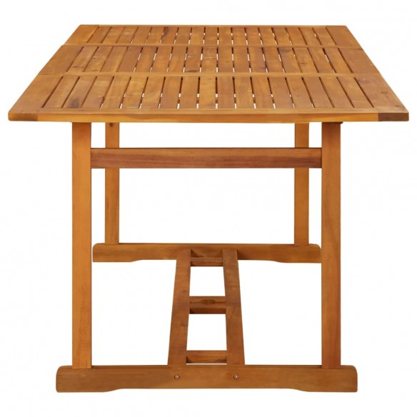 Table à dîner de jardin 180x90x75 cm Bois d'acacia solide