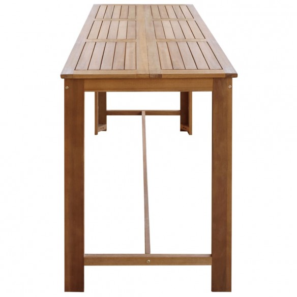 Table de bar Bois d'acacia solide 150 x 70 x 105 cm