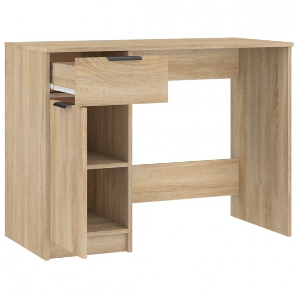 Bureau Chêne sonoma 100x50x75 cm Bois d'ingénierie