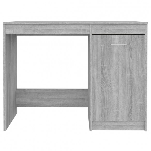 Bureau Sonoma gris 100x50x76 cm Bois d'ingénierie