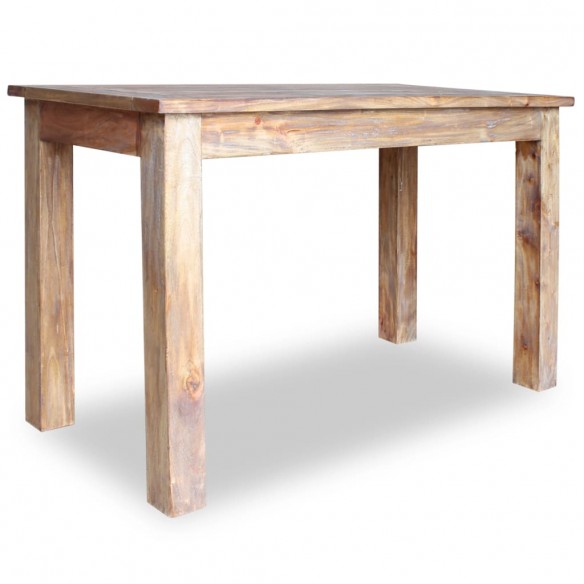 Table de salle à manger Bois de récupération 120 x 60 x 77 cm