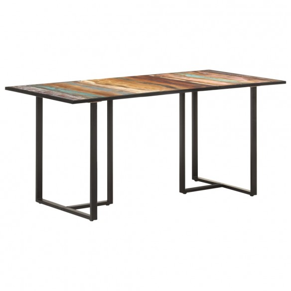 Table de salle à manger 160 cm Bois de récupération massif