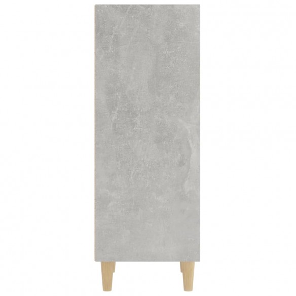 Buffet Gris béton 34,5x32,5x90 cm Bois d'ingénierie