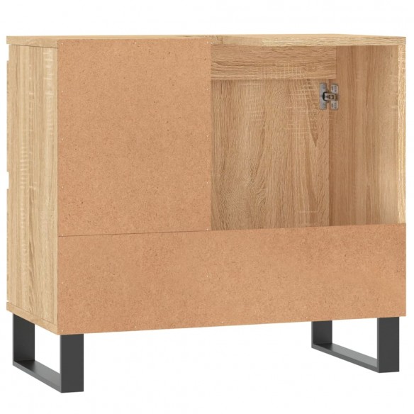 Armoire salle de bain chêne sonoma 65x33x60 cm