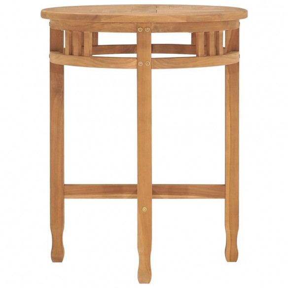 Table de bistro Ø60x60 cm Bois de teck solide