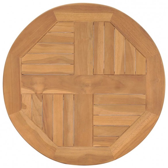 Table de bistro Ø60x60 cm Bois de teck solide