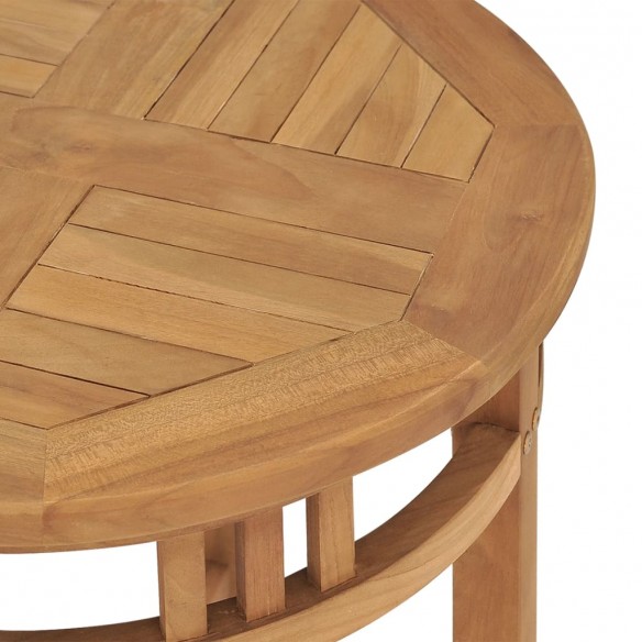 Table de bistro Ø60x60 cm Bois de teck solide