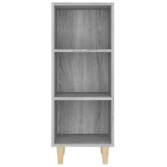 Buffet Sonoma gris 34,5x32,5x90 cm Bois d'ingénierie