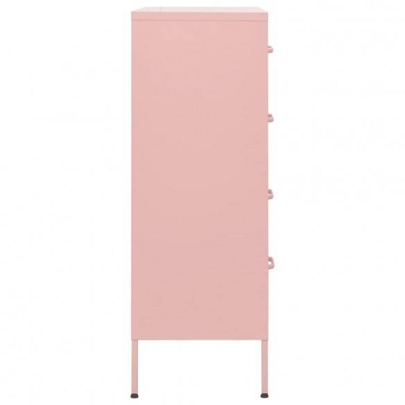 Commode Rose 80x35x101,5 cm Acier