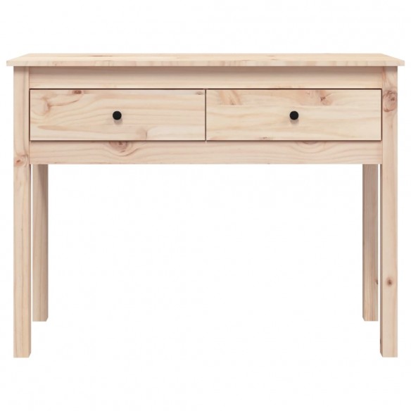 Table console 100x35x75 cm Bois massif de pin