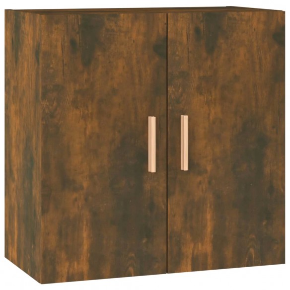 Armoire murale Chêne fumé 60x30x60 cm Bois d'ingénierie