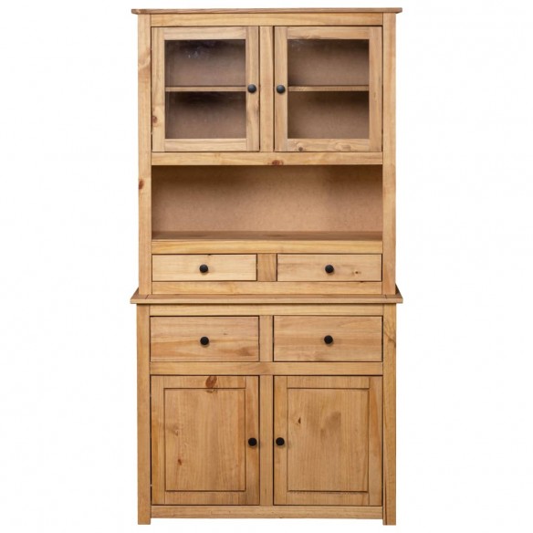 Buffet haut 93x40,5x180 cm Pin Gamme Panama