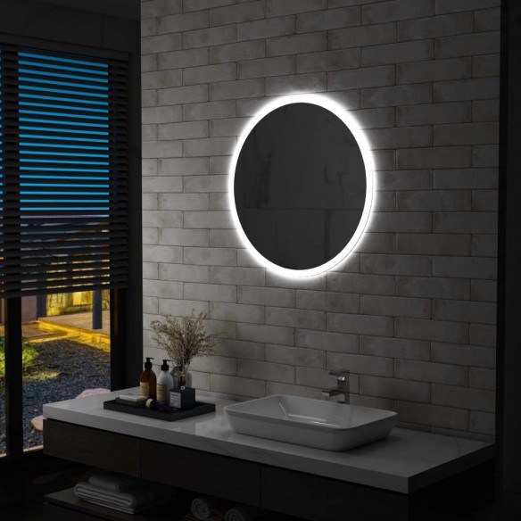 Miroir à LED pour salle de bain 70 cm